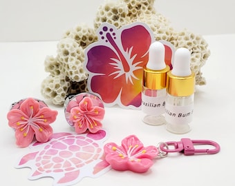 New Driver Gift Box | Car Freshies | Car Air Fresheners | Car Vent Clips | Car Charms | Cute Car Accessories | Hawaiian Car Decor