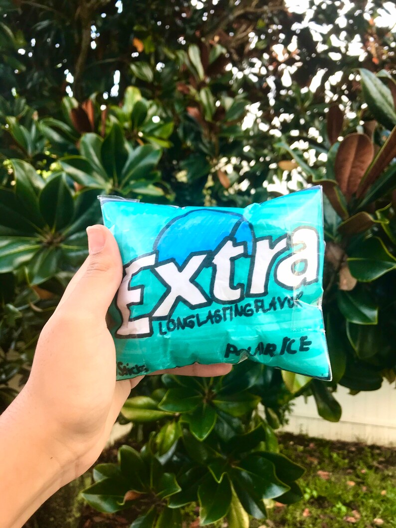 Extra gum 3D paper squishy | Etsy
