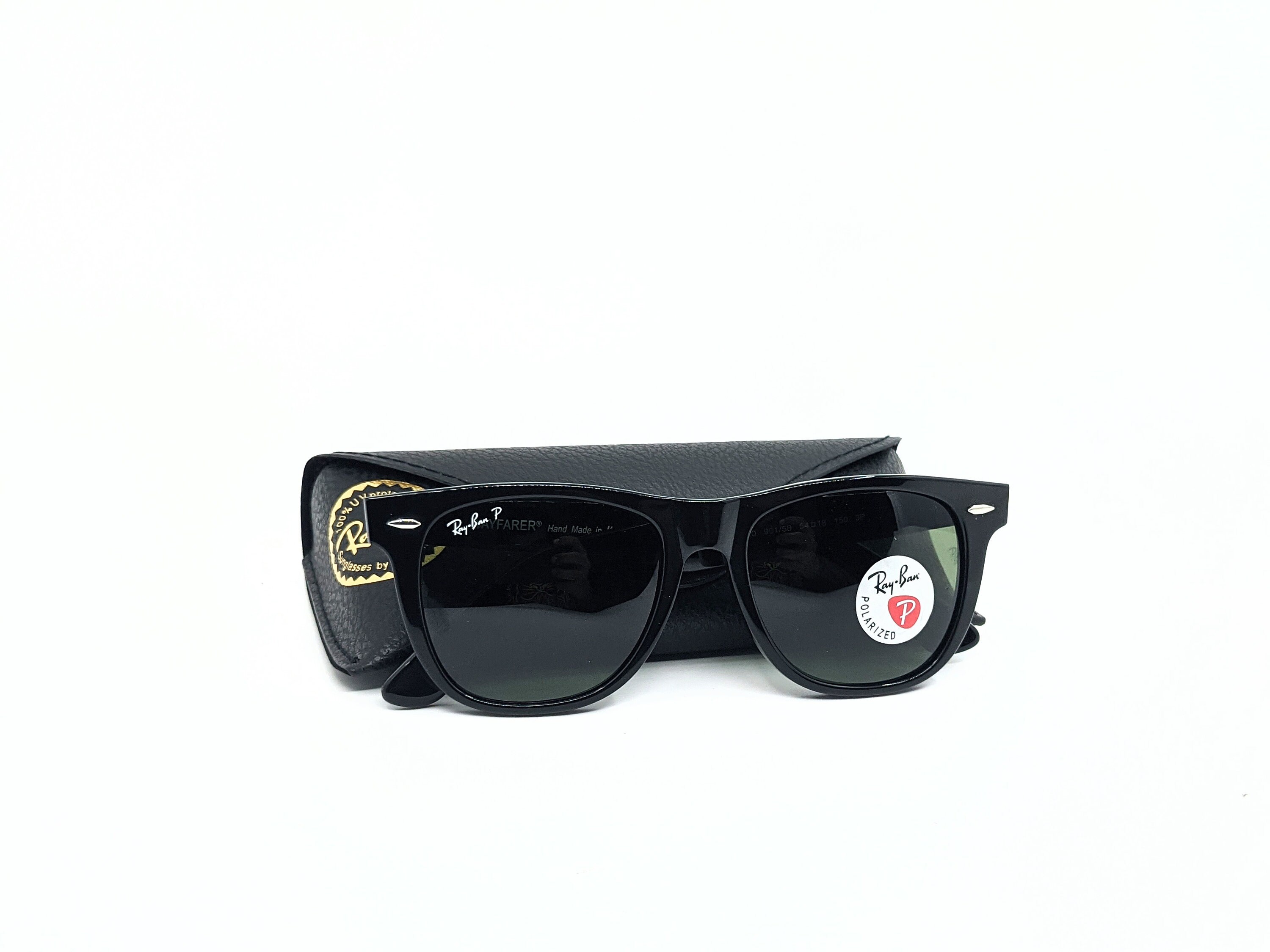 Ray-Ban Sonnenbrille Wayfarer Polarized RB2140 Accessoires Sonnenbrillen Retro Brillen 