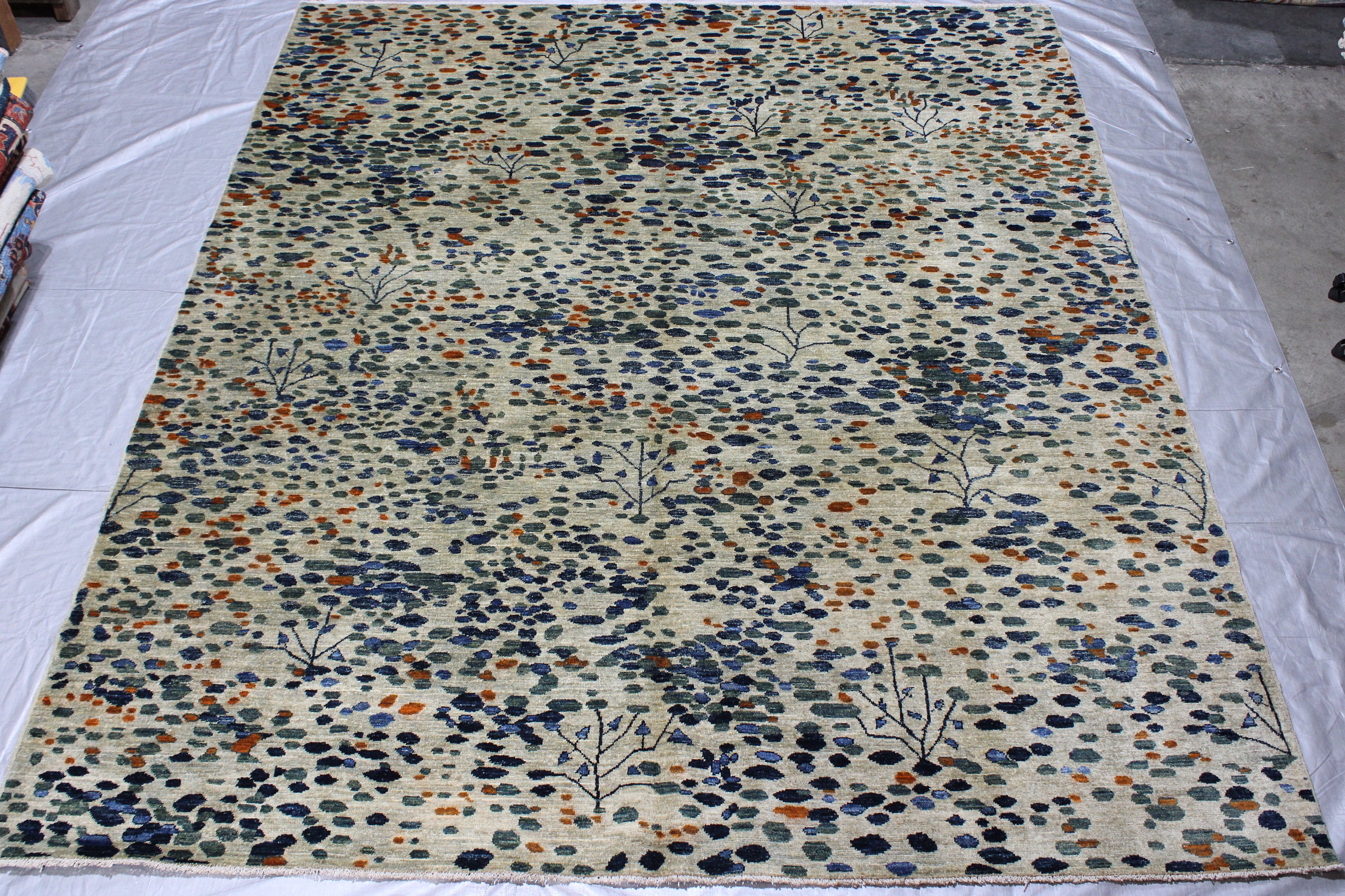 8 x 10 ft moderne Natur Bereich Teppich Schlafzimmer Teppich | Etsy