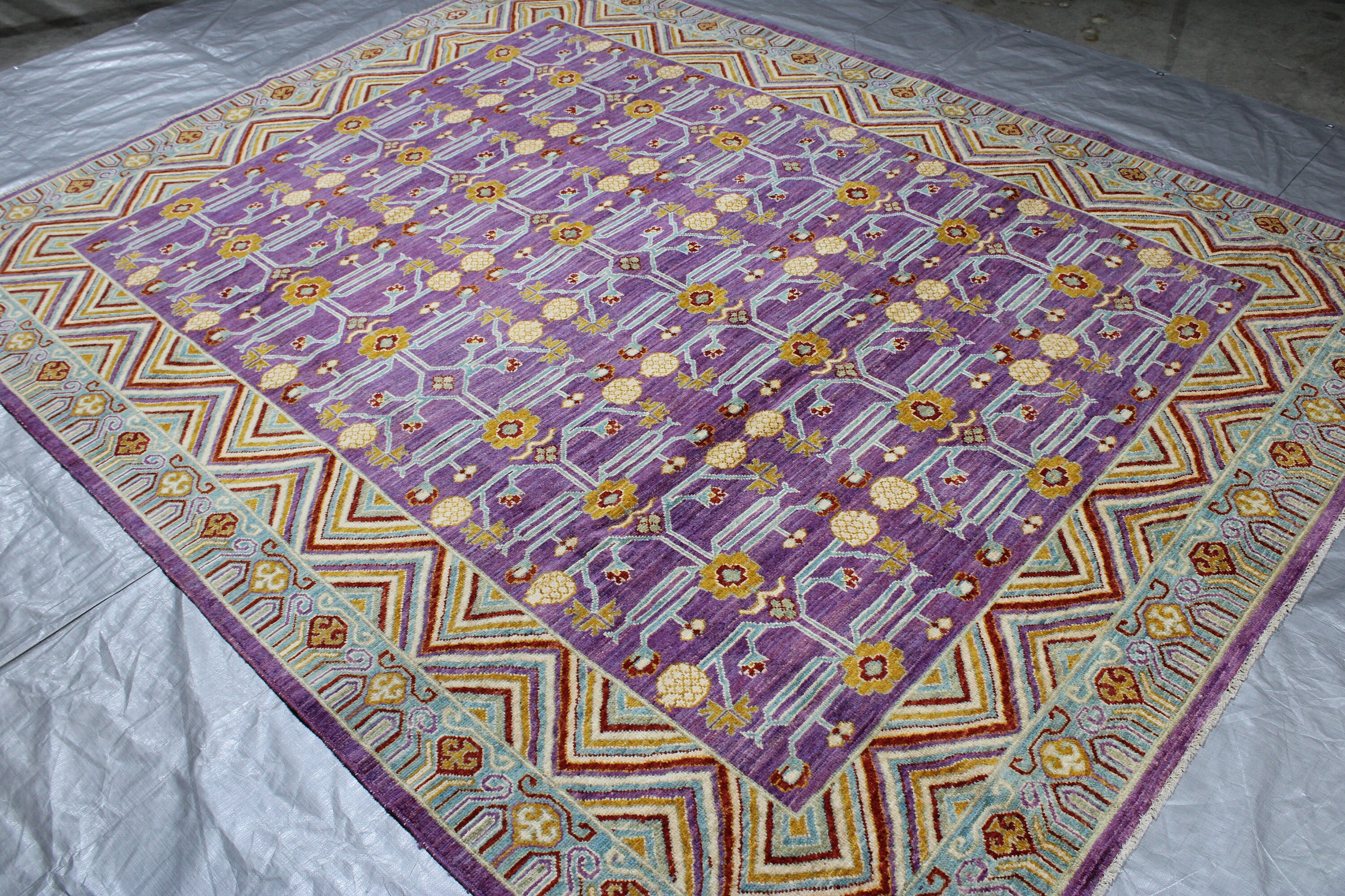 8'0 x 10'0 schöne lila Farbe Teppich | Etsy