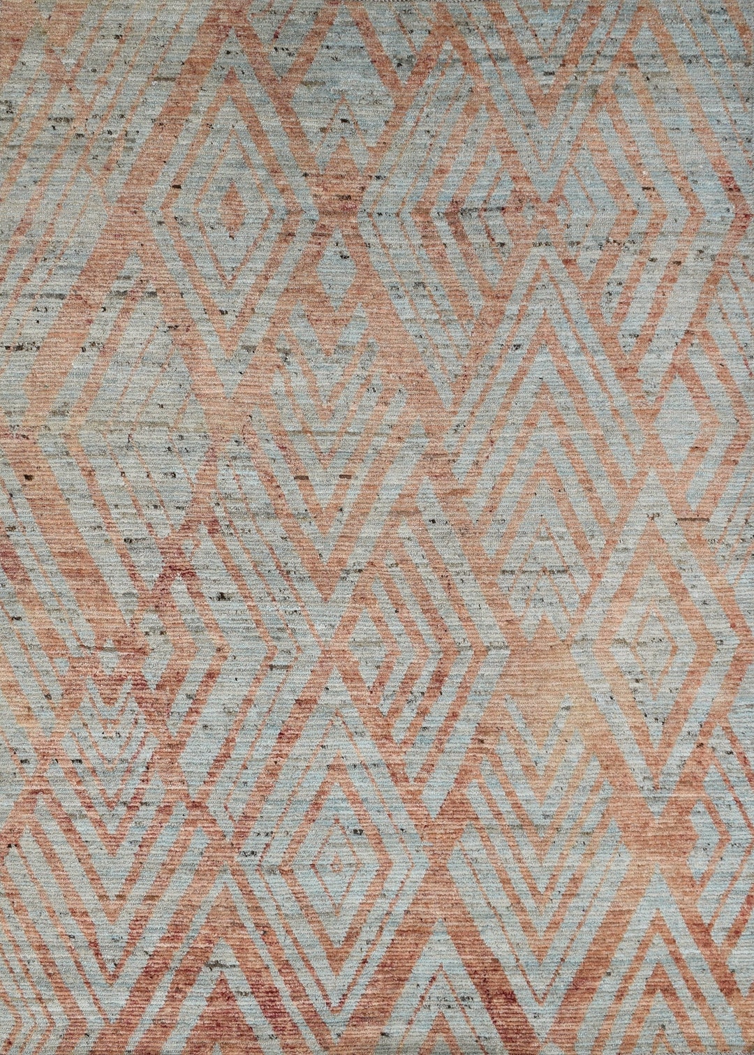 6x8 Ft Soft Colored Moroccan Rug, Simple Patterns, Berber Design Rug ...