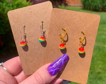 Orecchini pride, orecchini arcobaleno, gioielli LGBT Pride, orecchini LGBT, gioielli LGBTQIA, gioielli arcobaleno