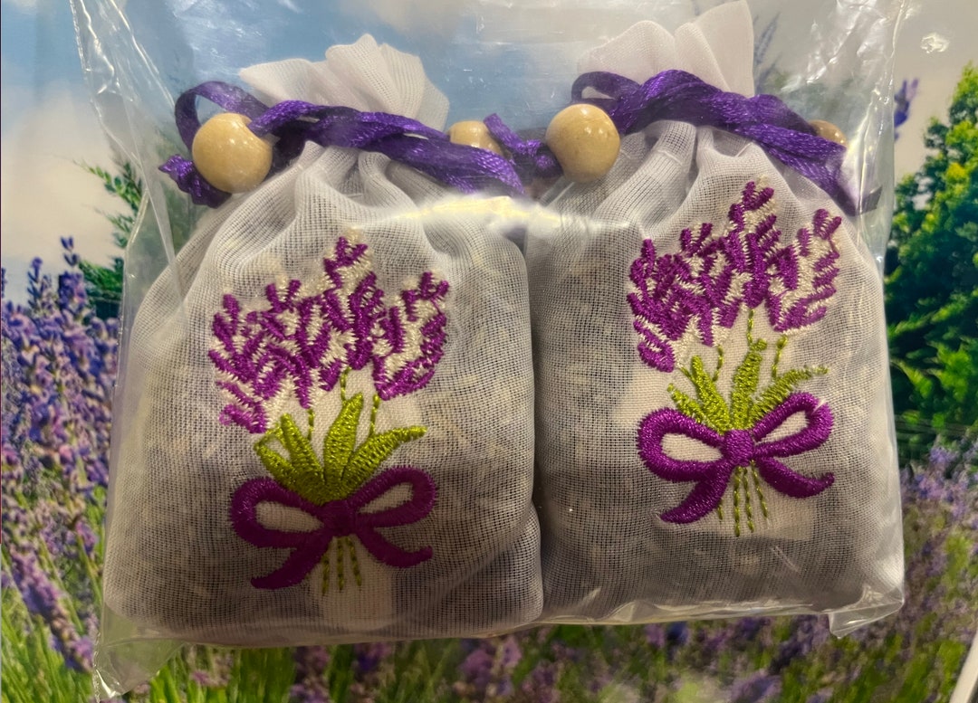 Lavender Sachets for Drawers, Closets and Cars, Home Fragrance or Decor Sachets Etsy