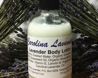 Carolina Lavender Skin Lotion