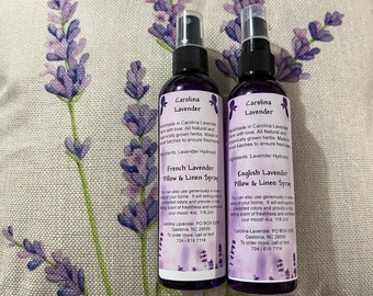 Lavender Hydrosol Spray | 100% Natural Floral Water | Pillow / Linen Spray
