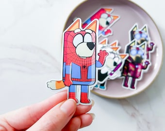 Spiderman Bingo Sticker | Cute Stickers | iPad decals | Water Bottle Stickers