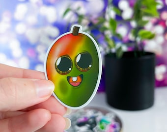 Cutesy Mango Sticker | Decorative Stickers | iPad decals | Water Bottle Accessories