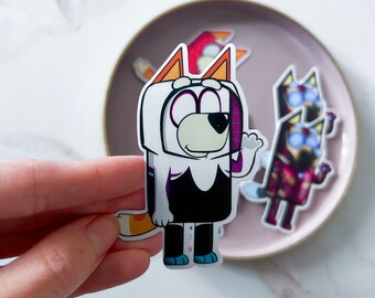 Ghost Spider Bingo Bluey Sticker | Cute Stickers | iPad decals | Water Bottle Stickers