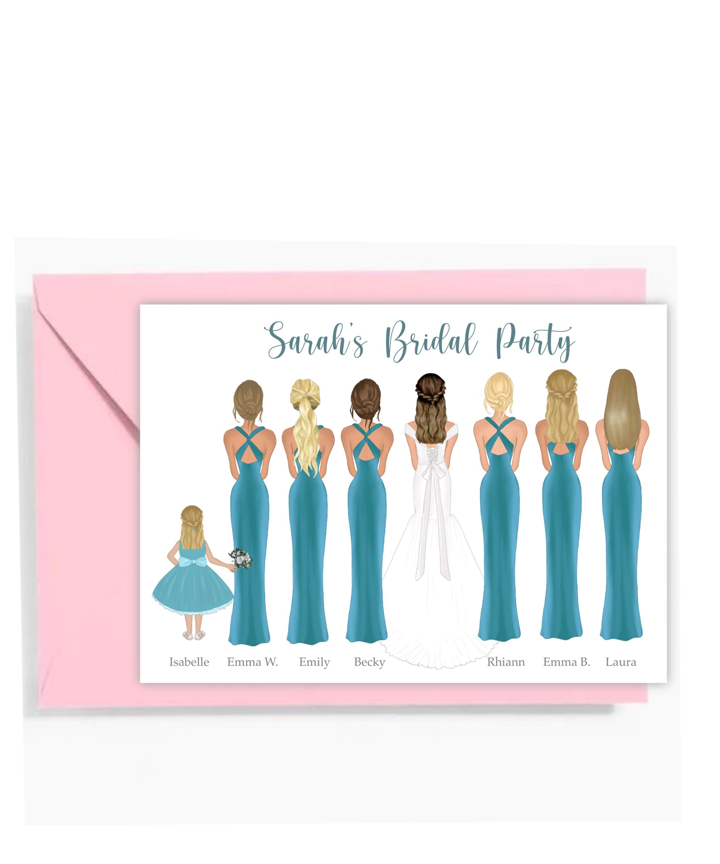 Customized Bridesmaid Proposal Card Print Printable | Etsy