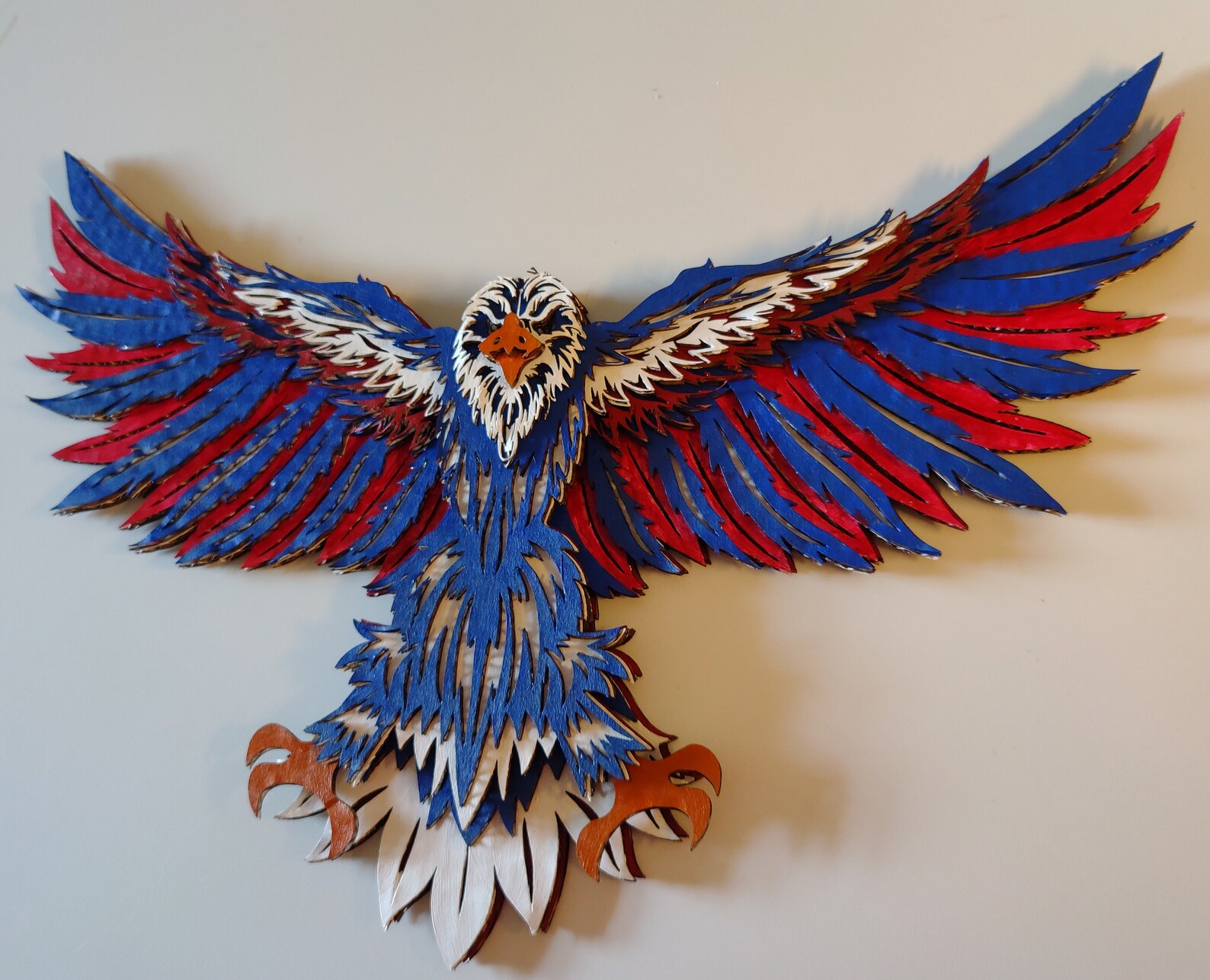 Red White & Blue Eagle Etsy