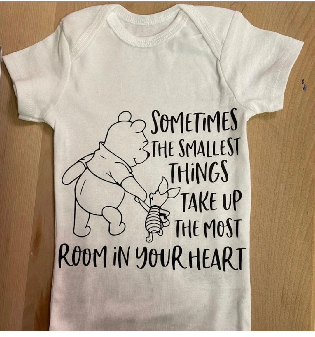 Winnie the Pooh Baby Onesie Etsy