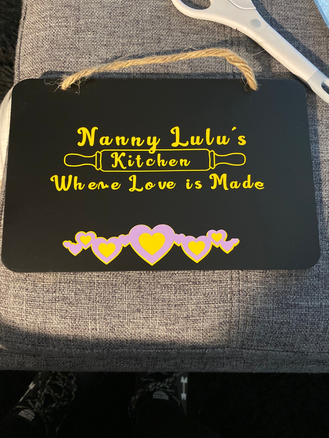 Kandy Kitchen Sign Personalized Kitchen Sign - Etsy