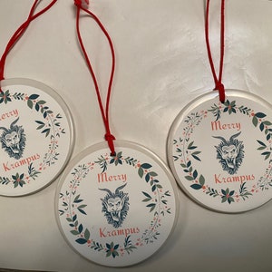 Custom Krampus Ornament