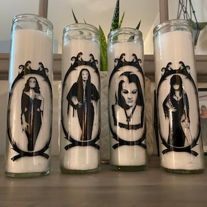Horror Queens Set of 4 Candles