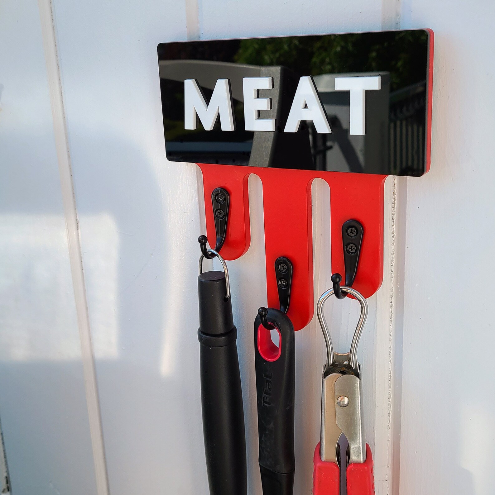 Meathooks BBQ Tool Hooks / Holder Outdoor Kitchen Tool Holder Etsy