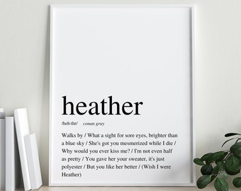 Heather conan gray lyrics