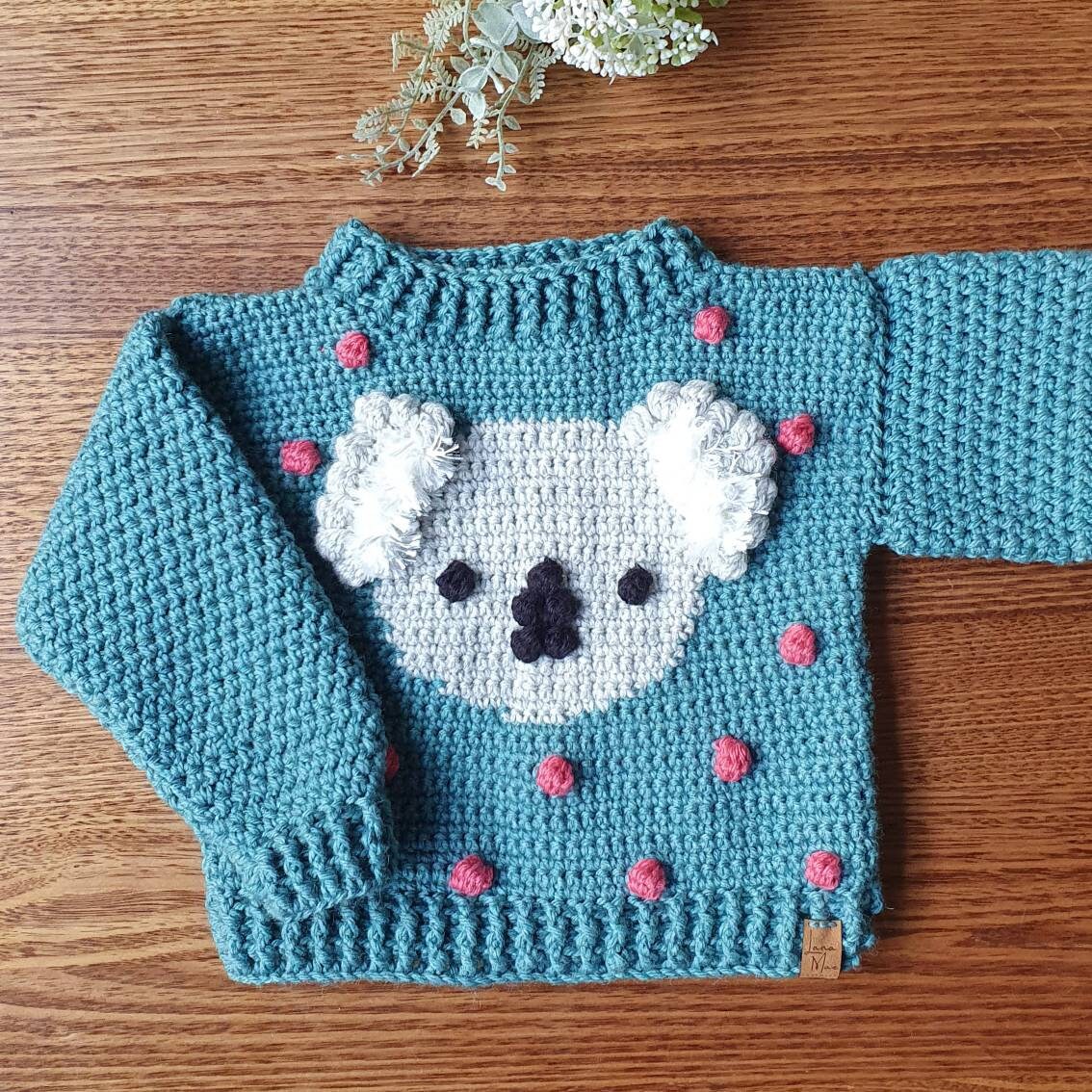Made To Order Koala Jumper Kids Clothing Etsy