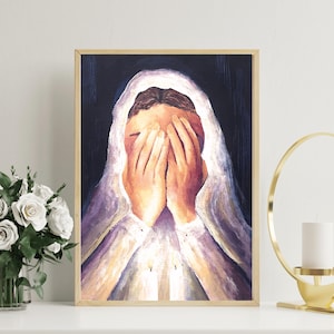 Shabbat Light | Jewish Wall Art Print | Judaica for the Home | Framed Option Available