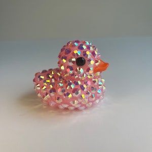 STRASS Rosa RÄUBER-ENTE - Baby-Dusche-Geschenk - Ente Dekoration - Alte Ente - Alte Ente - Alte Ente - Alte Ente - Alte Ente - Ente - Ente - Ente