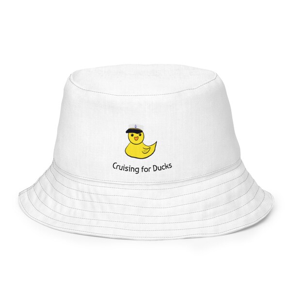 Rubber Duck Bucket Hat Etsy