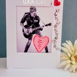 Biglietto personalizzato per la festa della mamma di George Michael, fatto a mano, regali di George Michael, regali per la festa della mamma, biglietto per la festa della mamma, regalo personalizzato