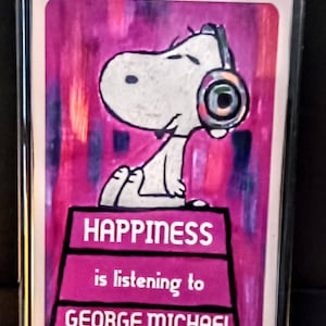 Magnete da frigo George Michael, regali George Michael, regalo di compleanno, regali per lei, regali per lui, decorazioni George Michael