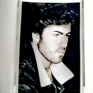 Imán de George Michael, tamaño gigante, regalos de George Michael, decoración de George Michael