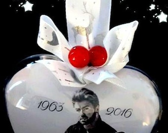 George Michael Christmas Baubles, George Michael Christmas Gifts, George Michael Gifts, George Michael Merchandise,