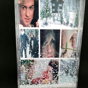 WHAM LAST CHRISTMAS Snow/Glitter Box foto, regali di George Michael, regali di Natale di George Michael, regali Wham