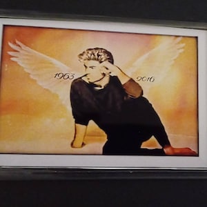 Magnete da frigo George Michael, XL, regali George Michael, decorazioni George Michael, regalo di compleanno,