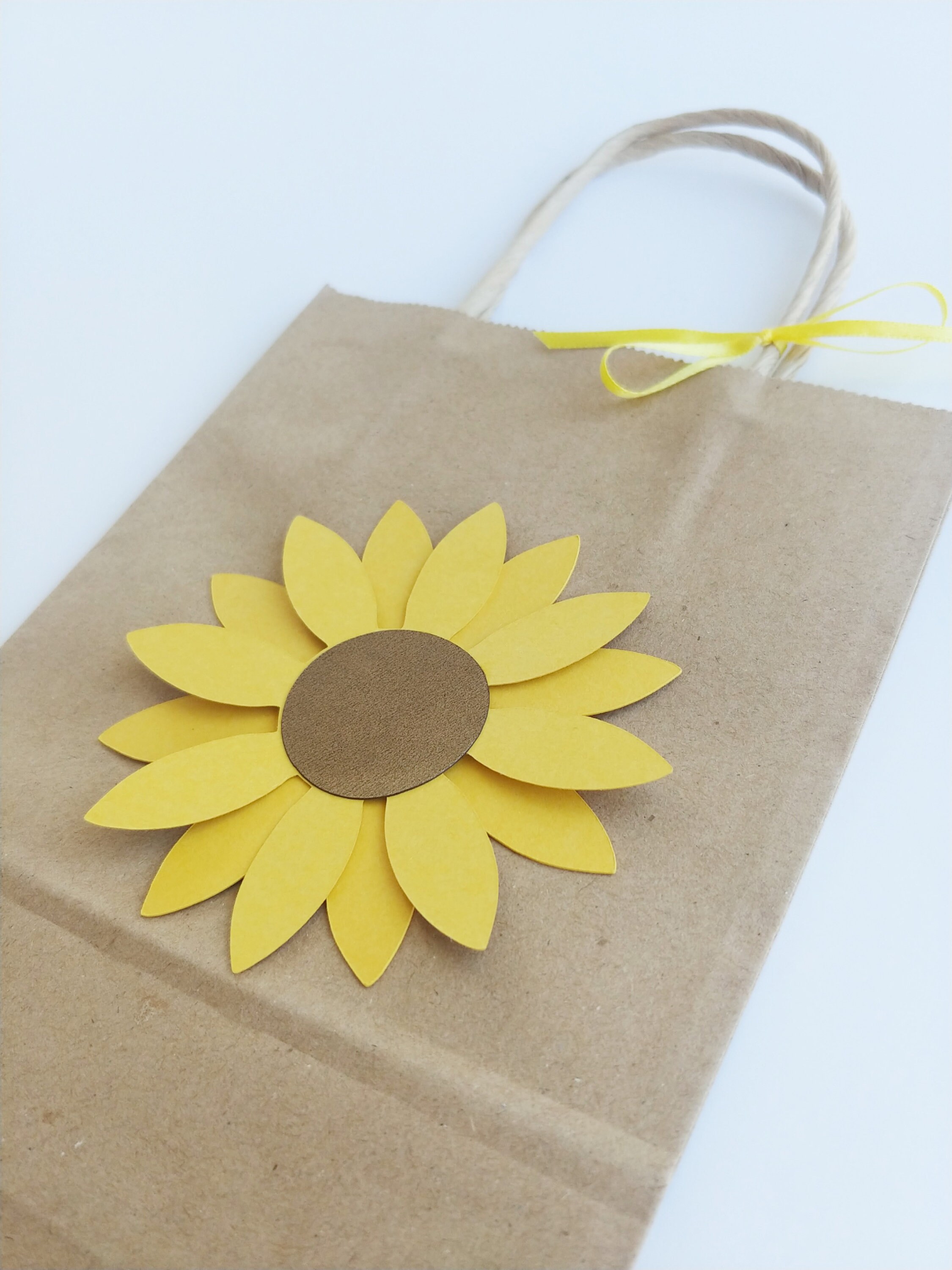 Yellow Sunflower Party Favor Bags Birthday Treat Bags sets Etsy UK