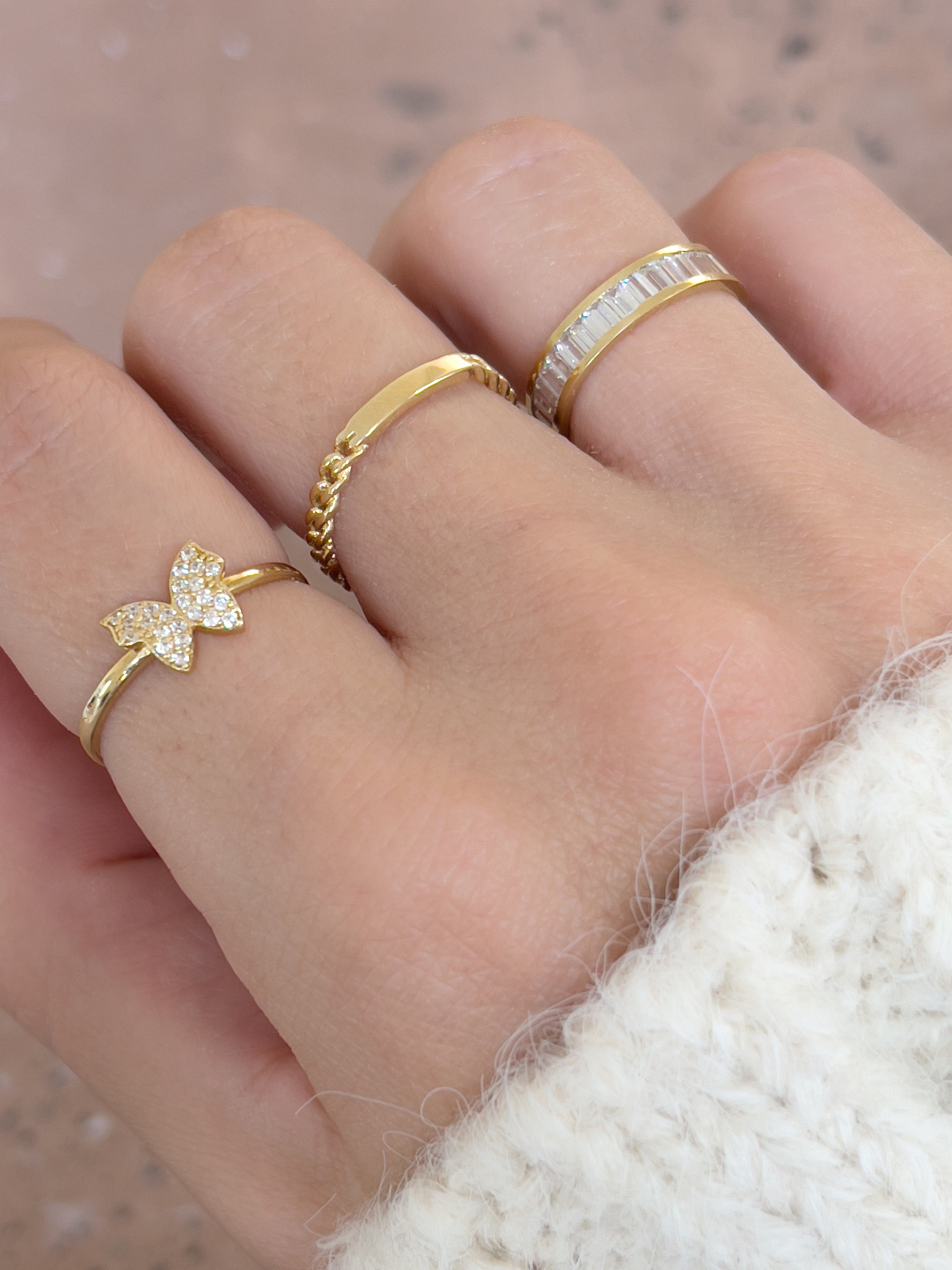 Dainty Butterfly Ring – Regina Jewelry Shop