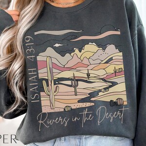 Comfort Colors Christian Shirt, Boho Christian Sweatshirt, Bible Verse Shirt, Womens Christian Sweater, Christian Crewneck, Gift for Her