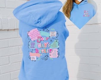 Your Way's Better Hoodie, Kids Bible Verse Shirt, Christian Religious Sweatshirt