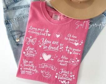 Christian PNG, Bible Verse Valentines Day Digital Download, Faith Shirt Design file