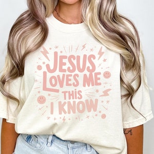 Boho Christian Shirt, Christian TShirt, Comfort Colors Tee, Bible Verse Shirt, Religious Womens Shirt, Jesus, Christian Apparel Top