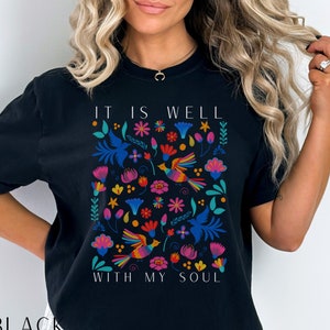 Comfort Colors Christian Shirts, Boho Christian Tshirt, Bible Verse Shirt, Jesus, Floral Tee,Womens Gift for Her, Faith, Christian Apparel