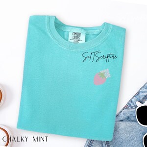 Comfort Colors Kids Christian Shirts, Biblical Tee, Bible Verse Tee, Jesus Shirt, Religious Kids Faith Tee, Christian Shirt, Fruit of Spirit image 6