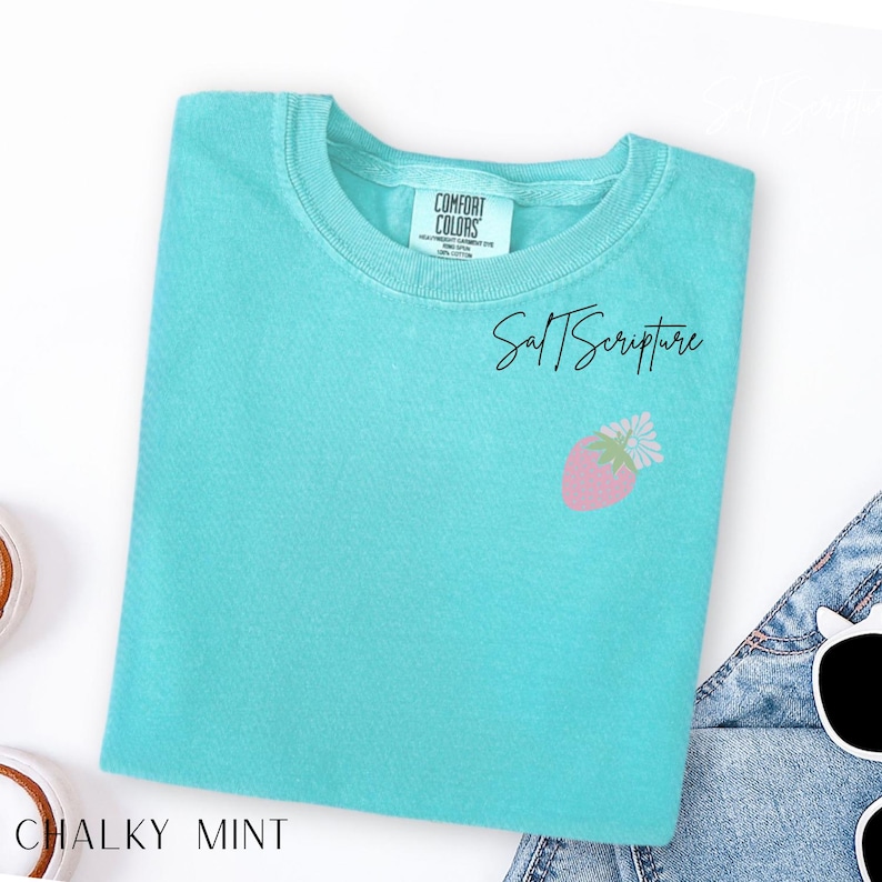 Comfort Colors Kids Christian Shirts, Biblical Tee, Bible Verse Tee, Jesus Shirt, Religious Kids Faith Tee, Christian Shirt, Fruit of Spirit image 6