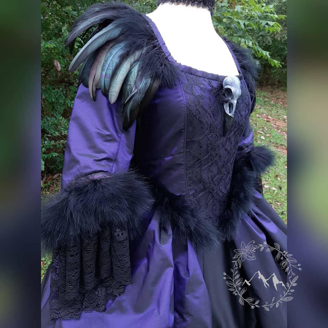 Raven Gown - Etsy
