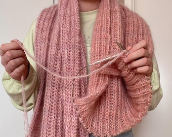 MARTE SCARF - English Knitting Pattern