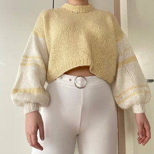 KIKI SWEATER - English Knitting Pattern