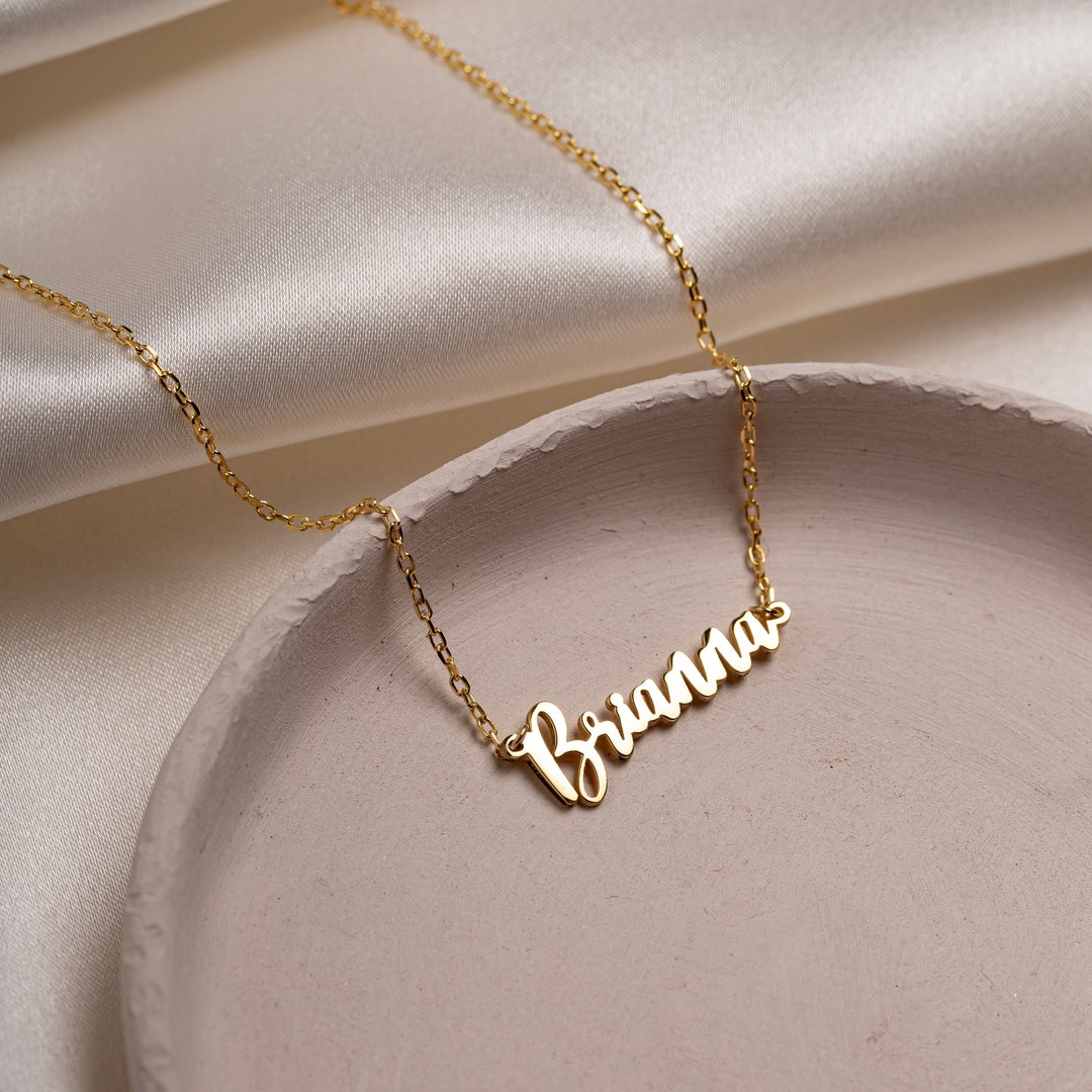 Name Necklace, Custom Name Jewelry, Personalized Name Necklace