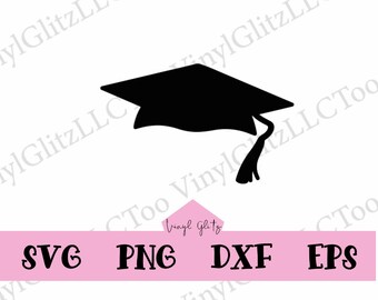 Download Grad Cap Svg Etsy
