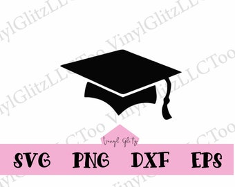 Download Grad Cap Svg Etsy