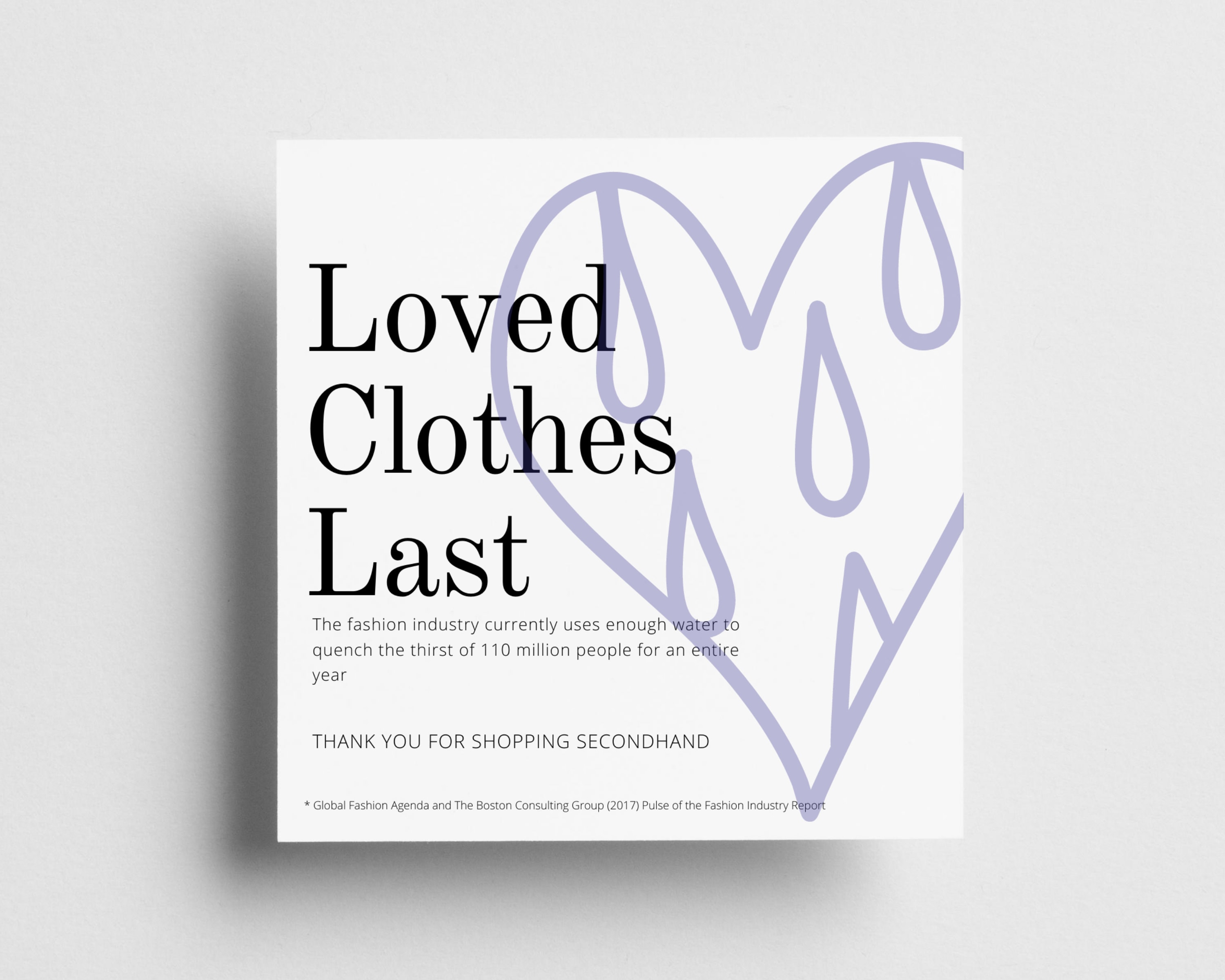 Reseller Thank You for Your Purchase Card Printable Secondhand  display picture 1