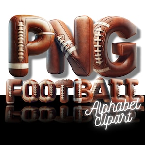 Alfabeto de futebol, Clipart de futebol, PNG de futebol, Fonte de futebol, Letras de Doodle, Alfabeto PNG, Clipart de alfabeto, Letras de futebol PNG