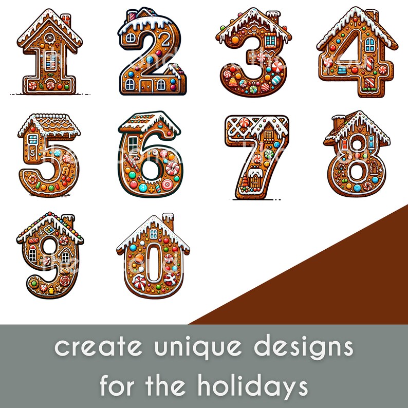 Christmas Letters, Christmas Doodle Letters, Gingerbread Alphabet, Gingerbread Font, Christmas