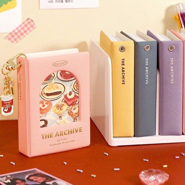 Archive Photo Card Mini Album | Creative Photo Card Ideas | Instax Mini Photocard Collect Book | Cute Photo Card Binder